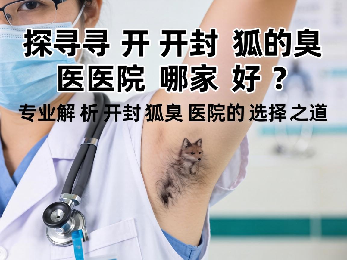 探寻开封狐臭医院哪家好?专业解析开封狐臭医院的选择之道 探寻开封狐臭医院哪家好?专业解析开封狐臭医院的选择之道