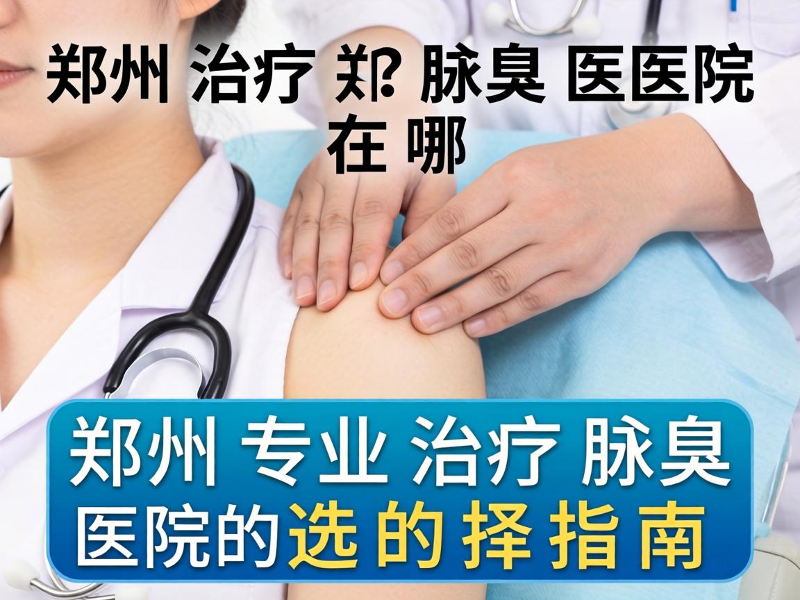 郑州治疗腋臭医院在哪？郑州专业治疗腋臭医院的选择指南