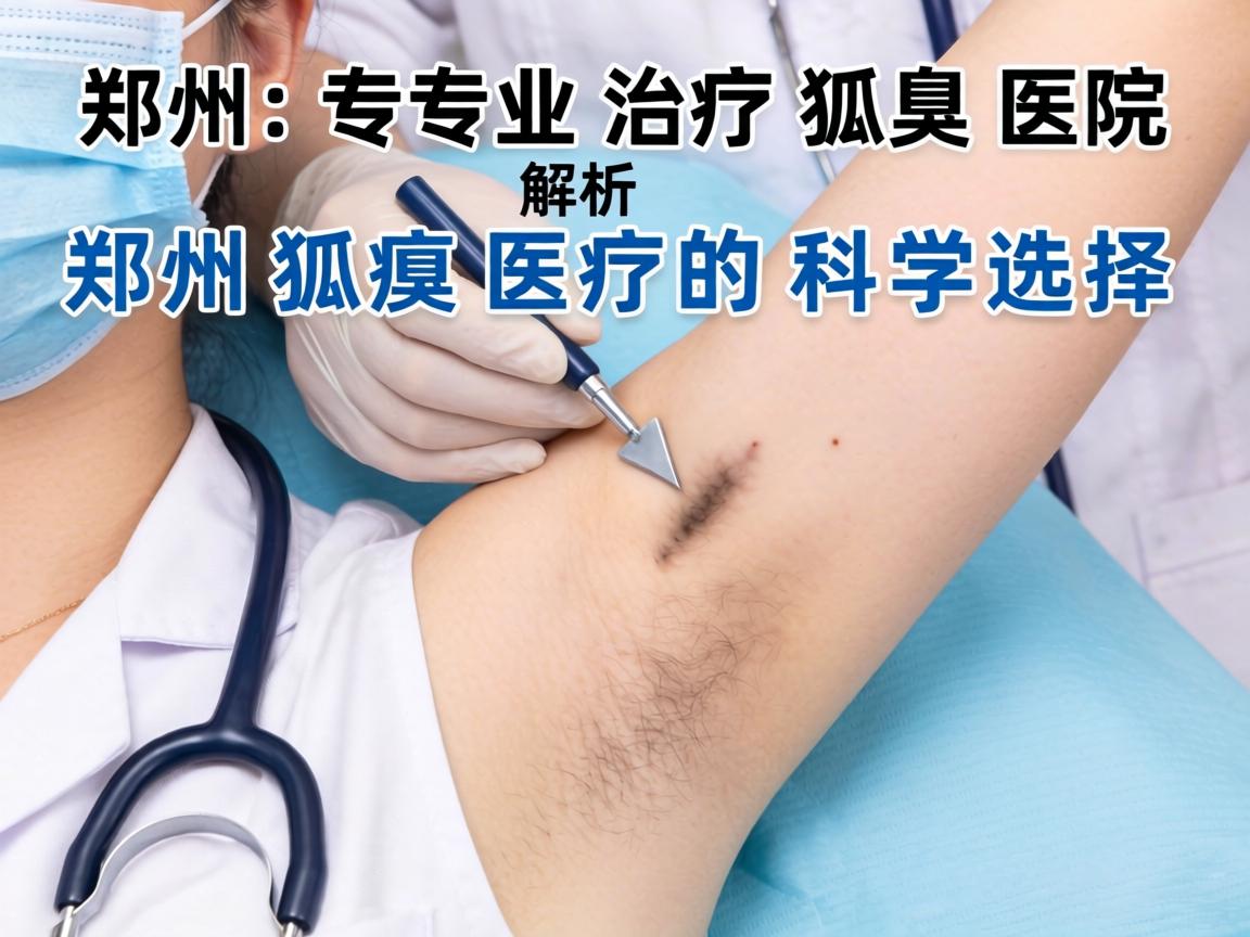 郑州专业治疗狐臭医院解析，郑州狐臭医疗的科学选择