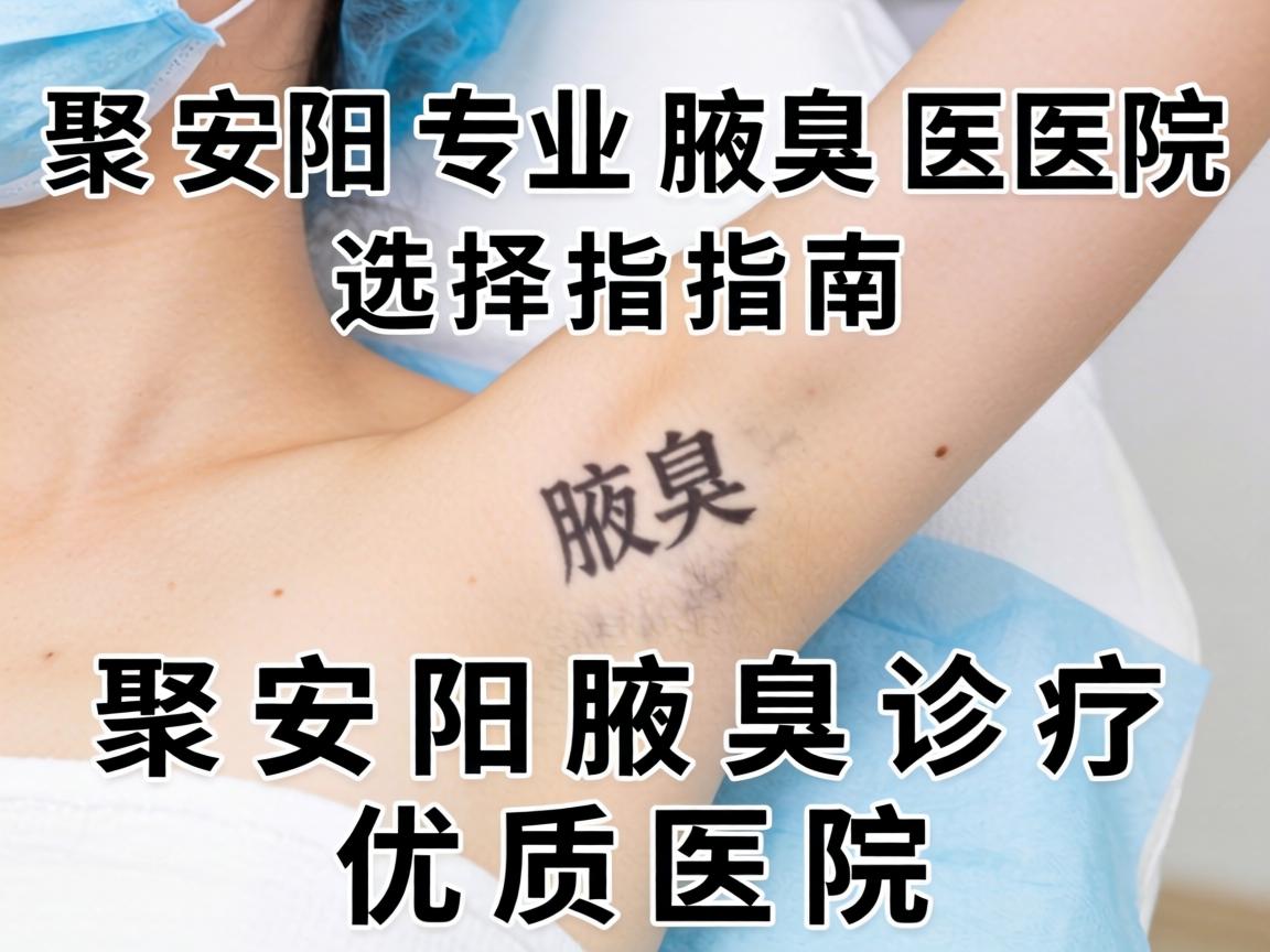 安阳专业腋臭医院选择指南，聚焦安阳腋臭诊疗优质医院