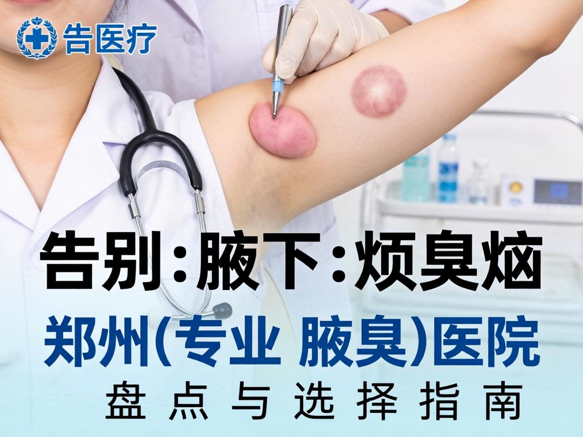 告别腋下烦恼，郑州专业腋臭医院盘点与选择指南