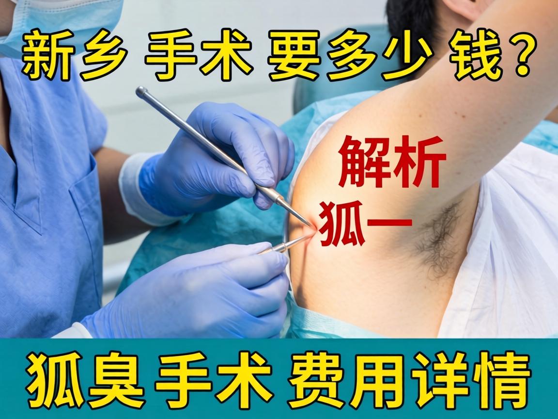 新乡狐臭手术要多少钱？解析狐臭手术费用详情