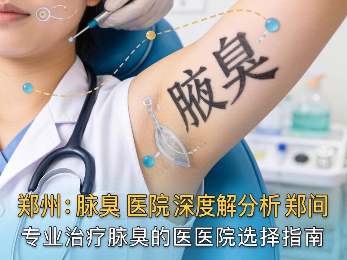 郑州腋臭医院深度解析,郑州专业治疗腋臭的医院选择指南 郑州腋臭医院深度解析,郑州专业治疗腋臭的医院选择指南