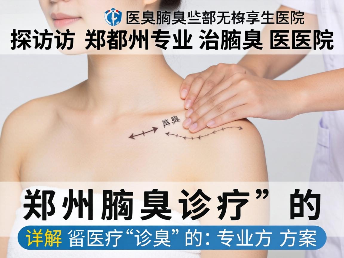 探访郑州专业治腋臭医院，详解郑州腋臭诊疗的专业方案