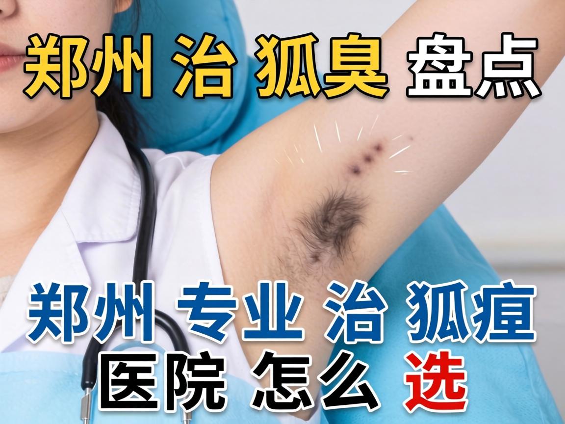 郑州治狐臭医院盘点，郑州专业治狐臭医院怎么选
