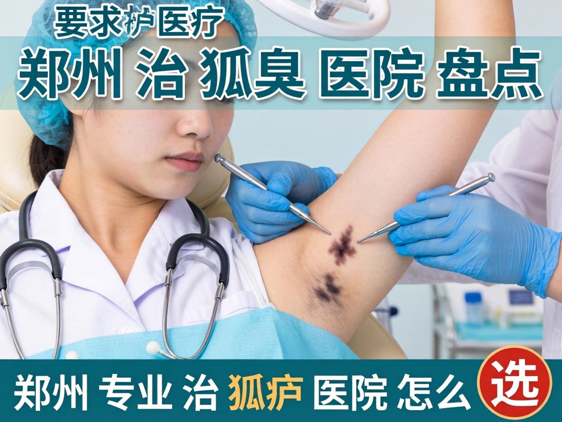 郑州治狐臭医院盘点，郑州专业治狐臭医院怎么选