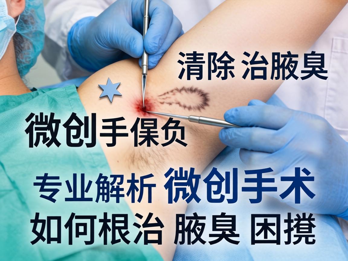 微创手术清除腋臭，专业解析微创手术如何根治腋臭困扰