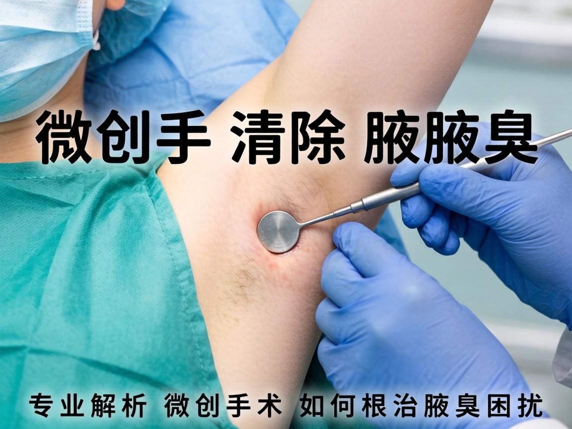 微创手术清除腋臭，专业解析微创手术如何根治腋臭困扰
