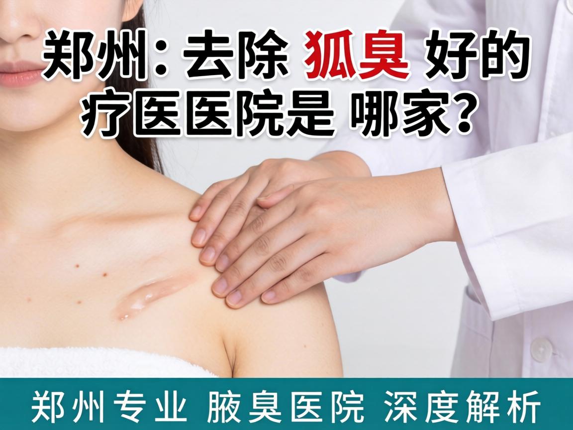 郑州去除狐臭好的医院是哪家?郑州专业腋臭医院深度解析 郑州去除狐臭好的医院是哪家?郑州专业腋臭医院深度解析