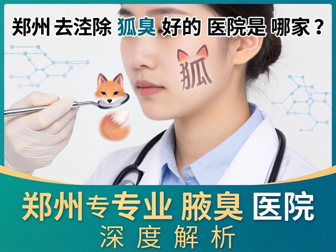 郑州去除狐臭好的医院是哪家?郑州专业腋臭医院深度解析 郑州去除狐臭好的医院是哪家?郑州专业腋臭医院深度解析