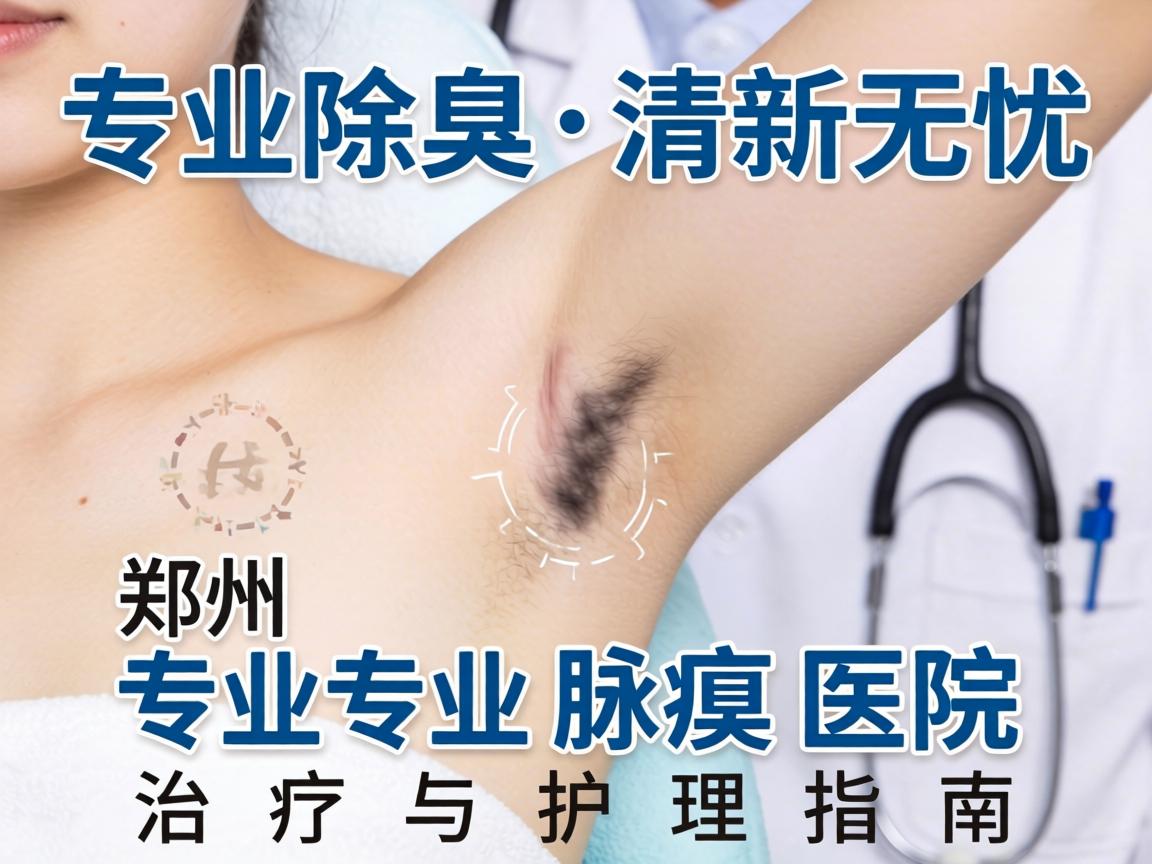 专业除臭，清新无忧，郑州专业腋臭医院的治疗与护理指南