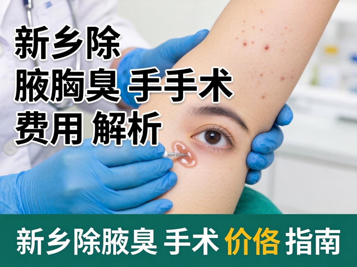 新乡除腋臭手术费用解析，新乡除腋臭手术价格指南