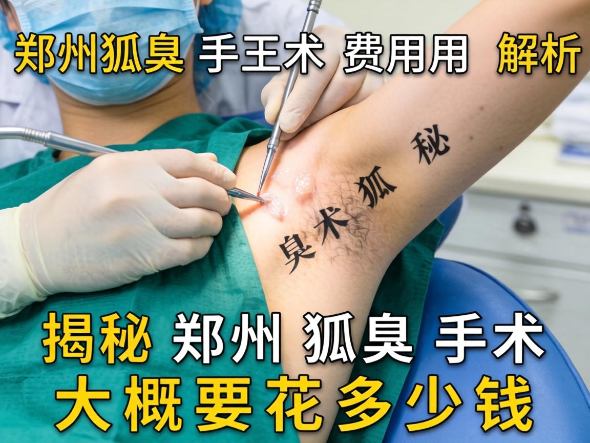 郑州狐臭手术费用解析，揭秘郑州狐臭手术大概要花多少钱