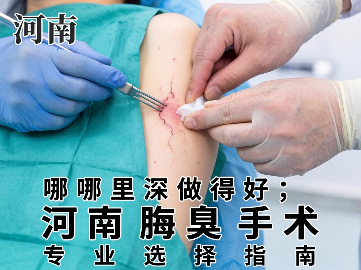 深度解析河南腋臭手术哪里做得好，河南腋臭手术专业选择指南