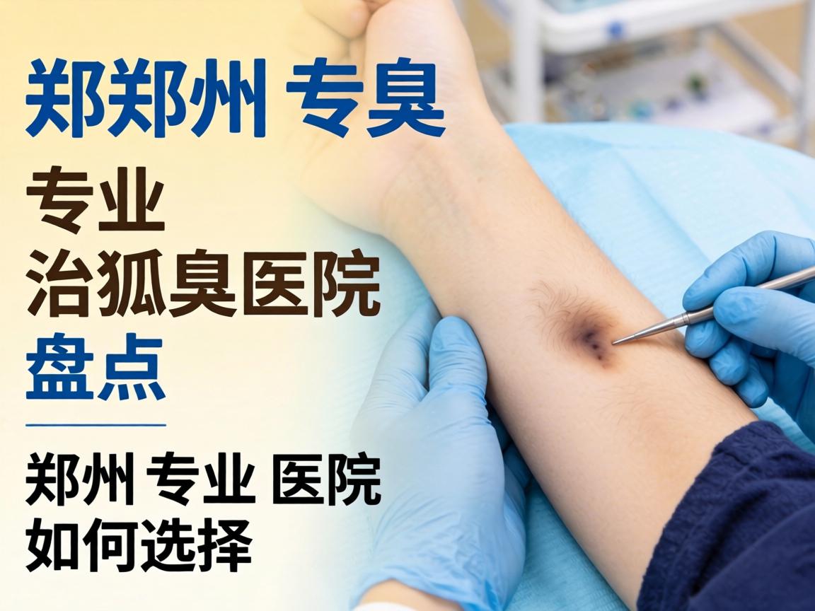 郑州专业治狐臭医院盘点，郑州专业医院如何选择