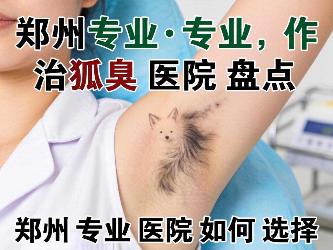 郑州专业治狐臭医院盘点，郑州专业医院如何选择