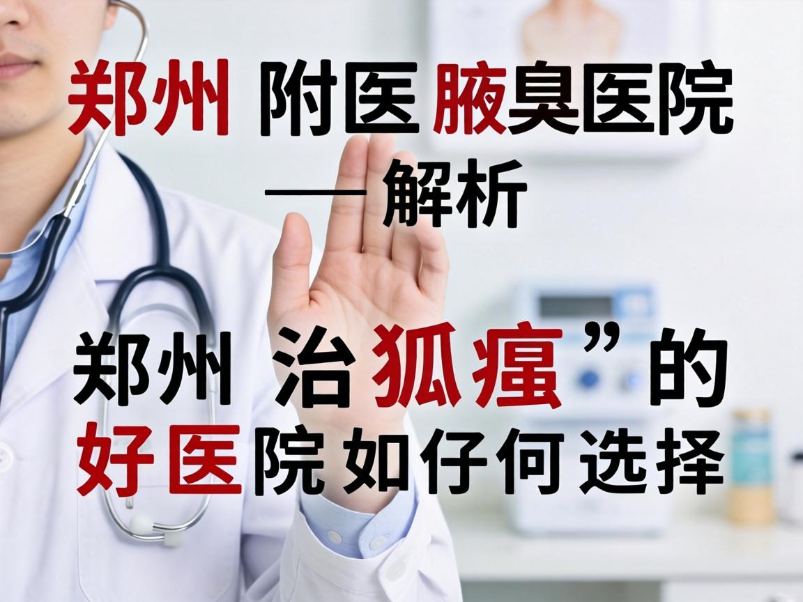 郑州附医腋臭医院解析,郑州治狐臭的好医院如何选择 郑州附医腋臭医院解析,郑州治狐臭的好医院如何选择