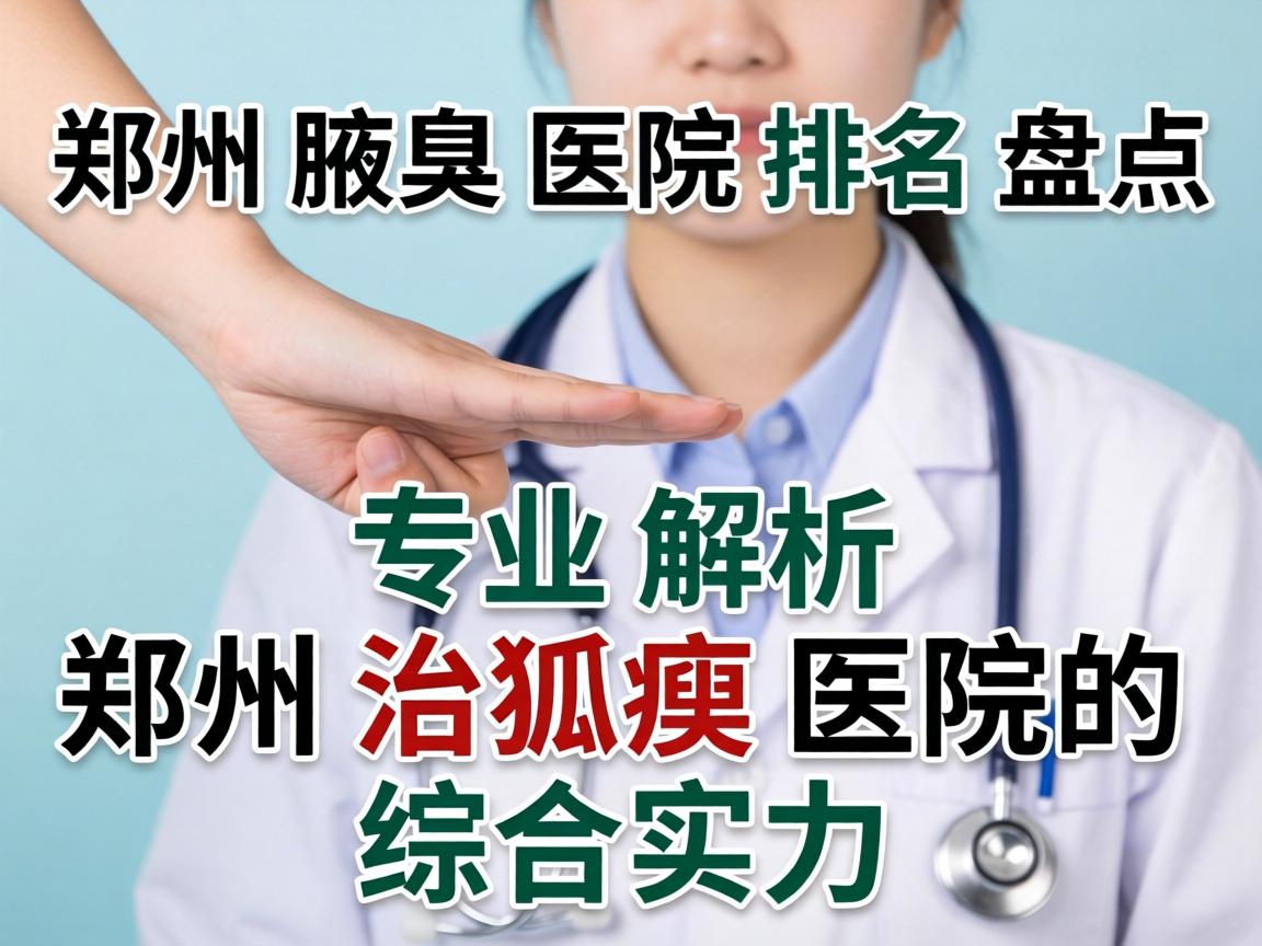 郑州腋臭医院排名盘点，专业解析郑州治狐臭医院的综合实力