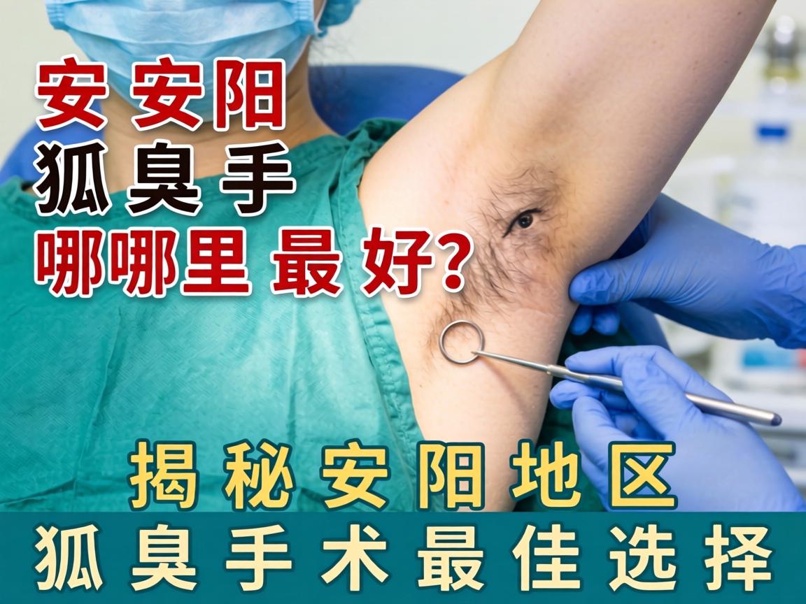 安阳狐臭手术哪里最好？揭秘安阳地区狐臭手术最佳选择