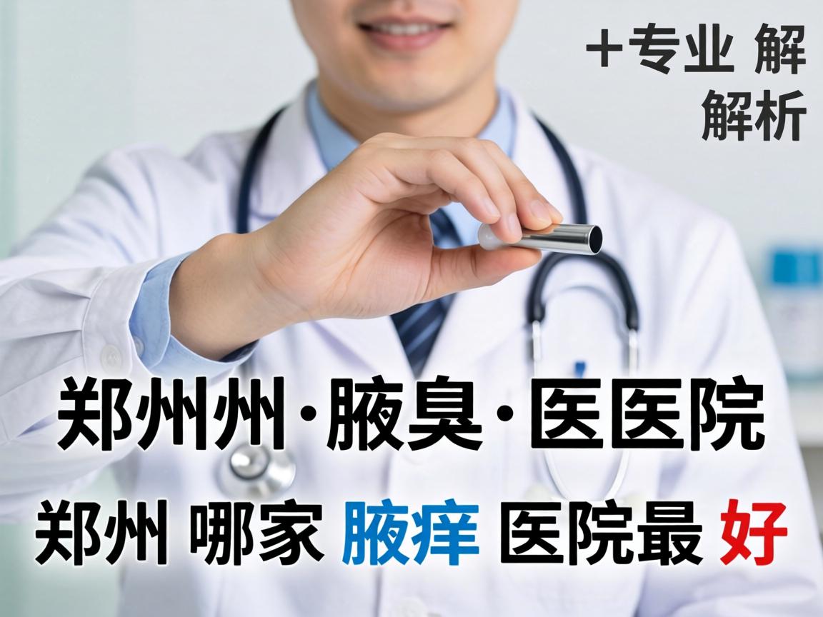 郑州腋臭医院专业解析，郑州哪家腋臭医院最好