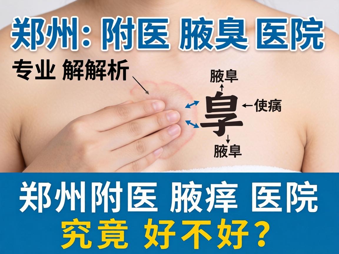 郑州附医腋臭医院专业解析，郑州附医腋臭医院究竟好不好？