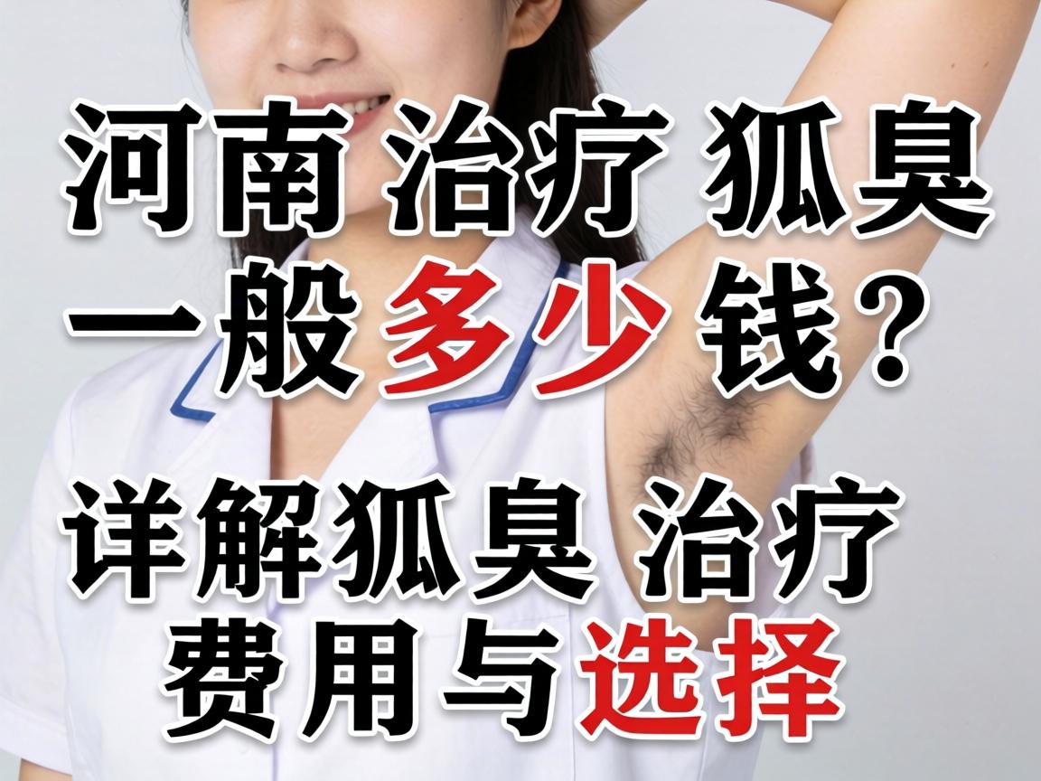 河南治疗狐臭一般多少钱?详解狐臭治疗费用与选择 河南治疗狐臭一般多少钱?详解狐臭治疗费用与选择
