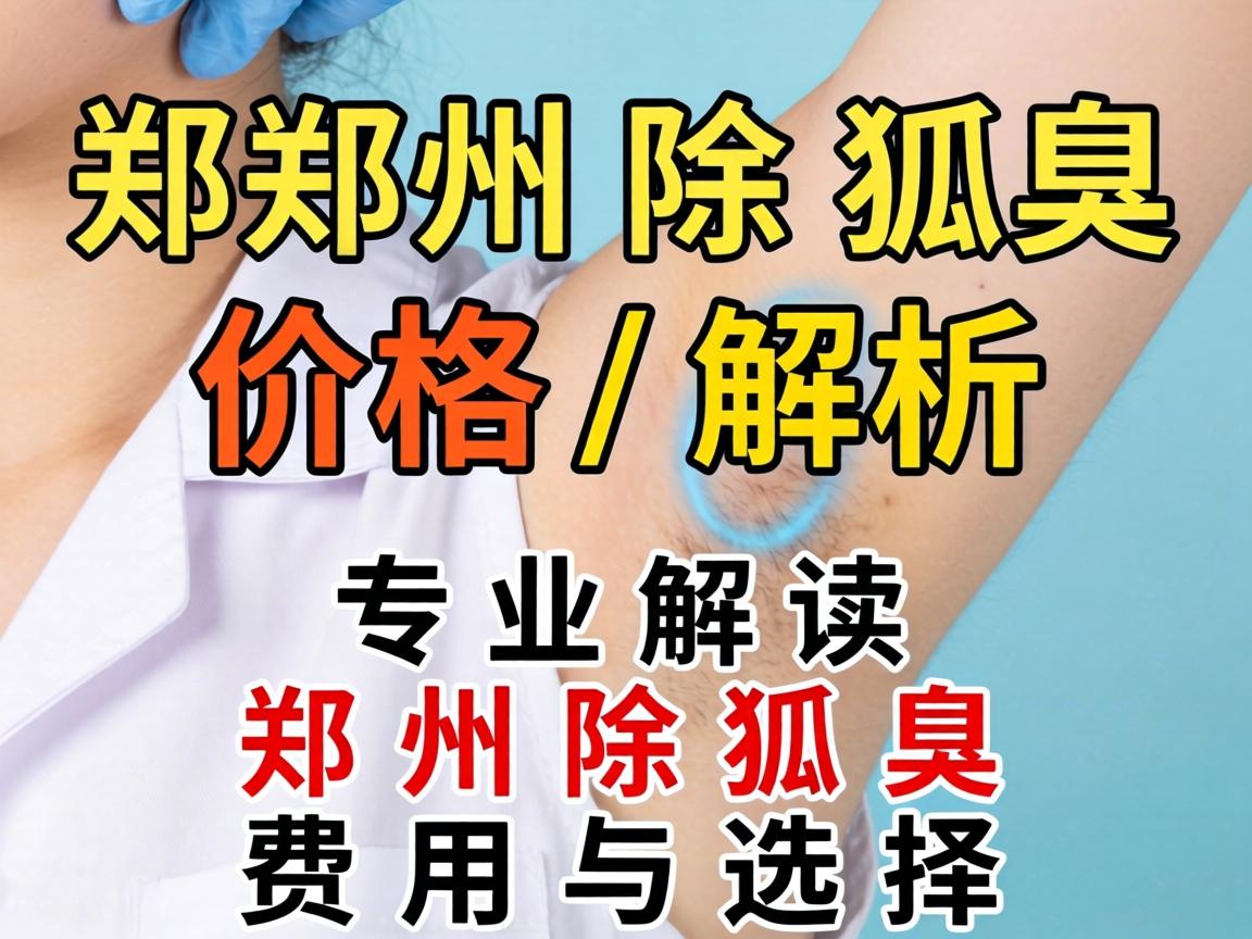 郑州除狐臭价格解析，专业解读郑州除狐臭费用与选择