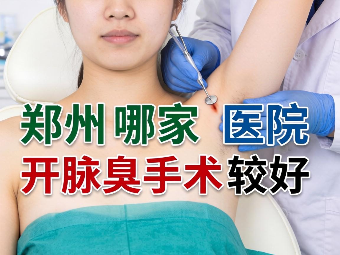 郑州附医腋臭医院解析，郑州哪家医院开腋臭手术较好？