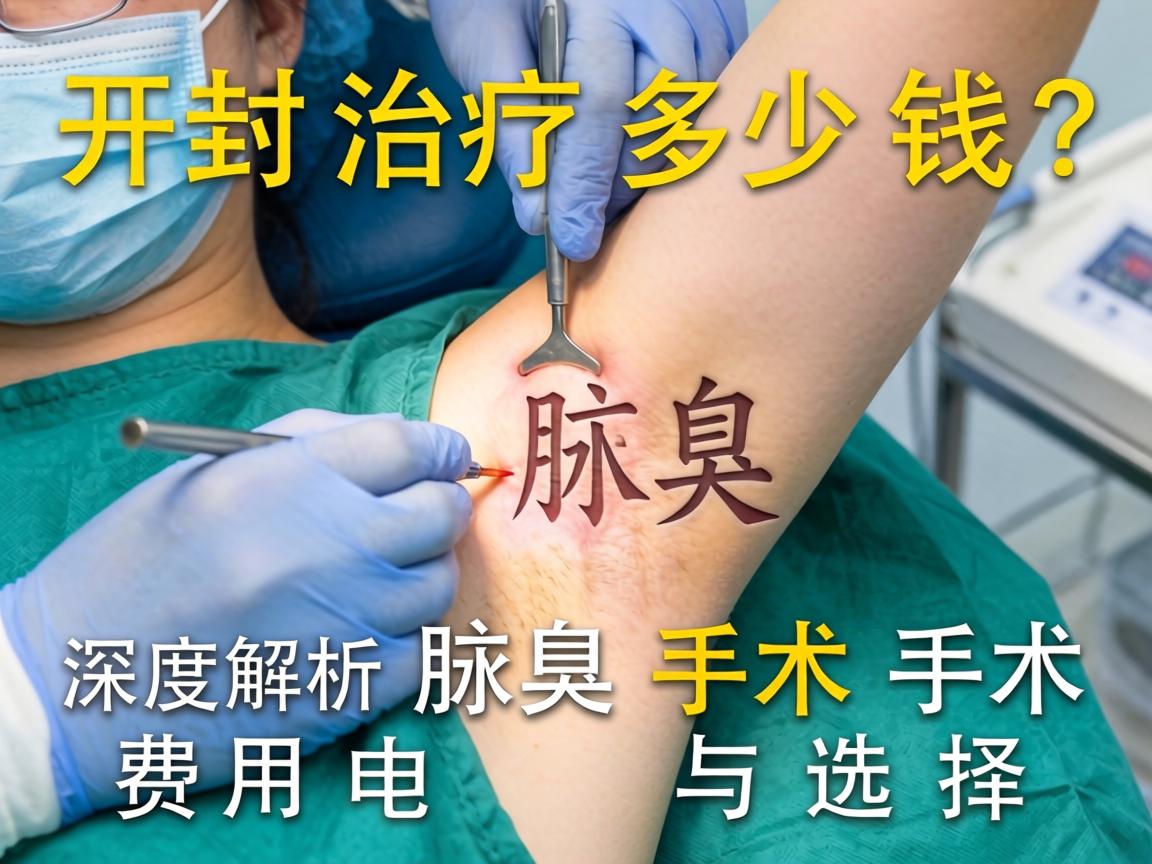 开封治疗腋臭手术多少钱？深度解析腋臭手术费用与选择