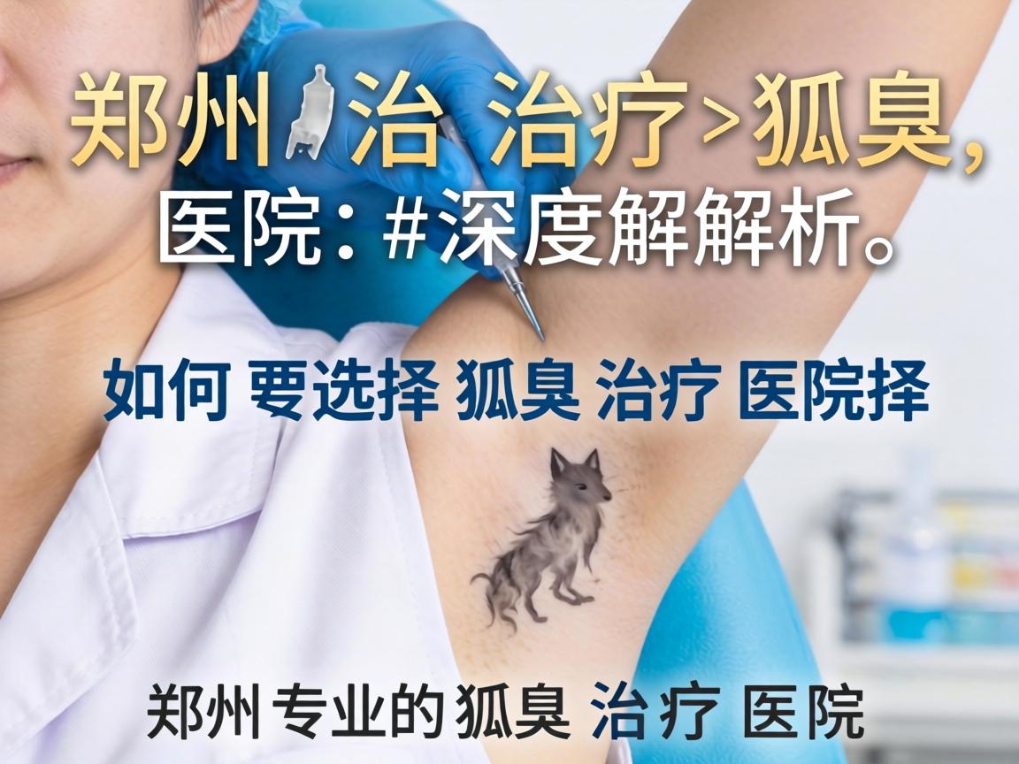 郑州治疗狐臭医院深度解析，如何选择郑州专业的狐臭治疗医院