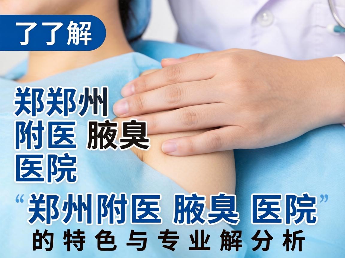 了解郑州附医腋臭医院,郑州附医腋臭医院的特色与专业解析 了解郑州附医腋臭医院,郑州附医腋臭医院的特色与专业解析