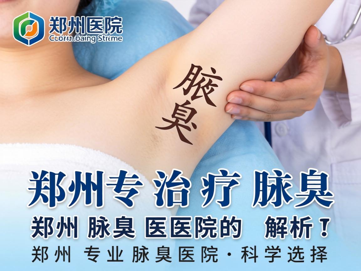 郑州治疗腋臭医院解析，郑州专业腋臭医院的科学选择