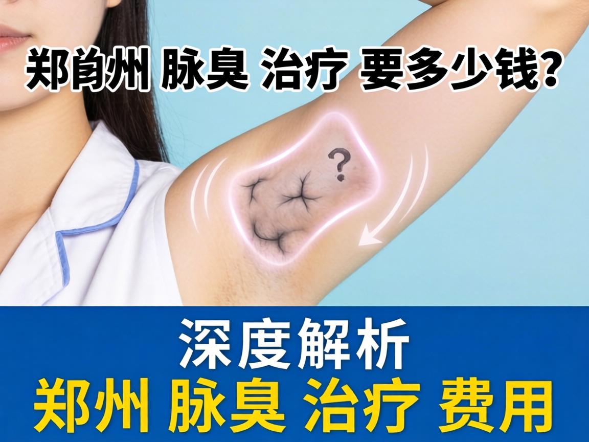 郑州腋臭治疗要多少钱？深度解析郑州腋臭治疗费用