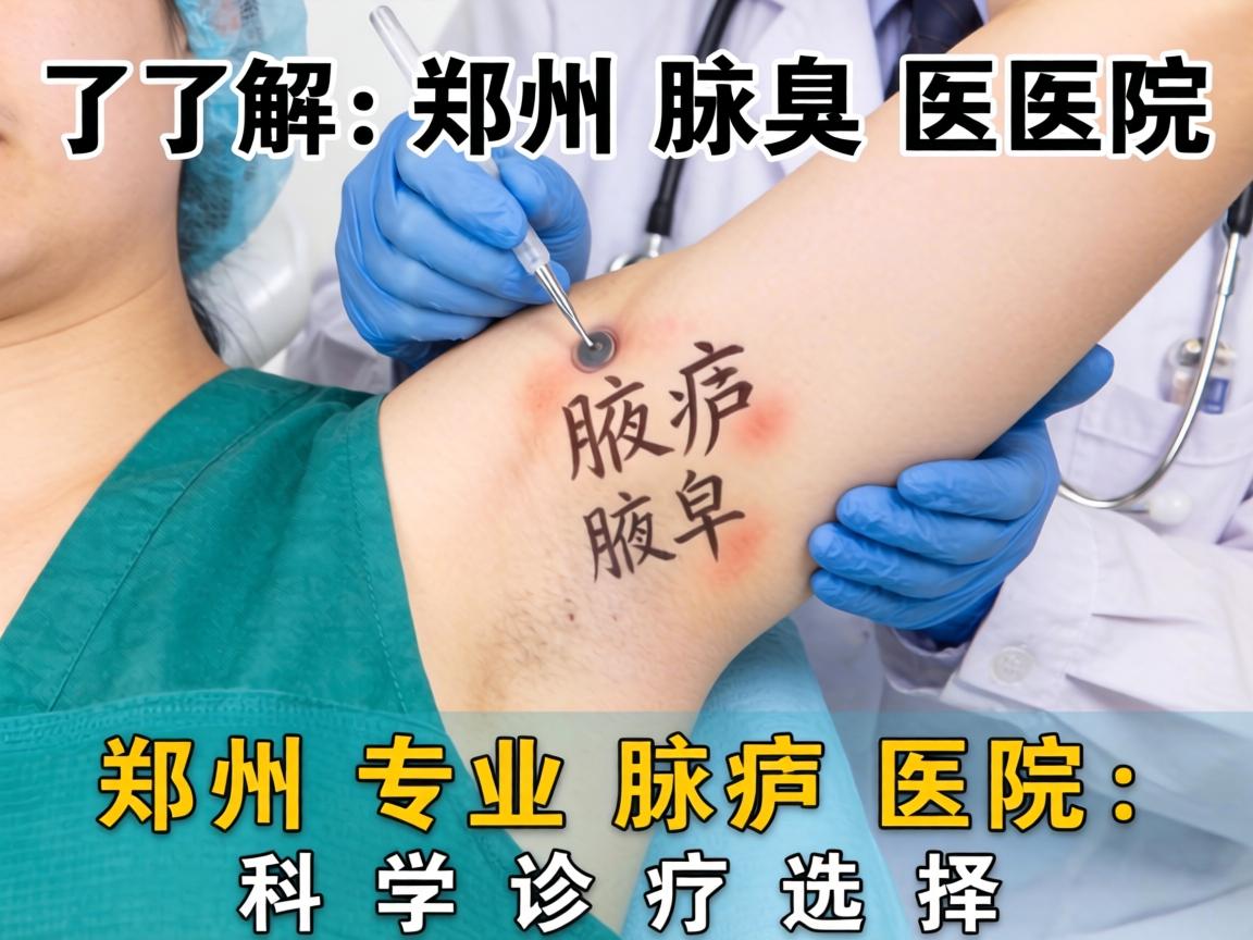 了解郑州腋臭医院，郑州专业腋臭医院的科学诊疗选择