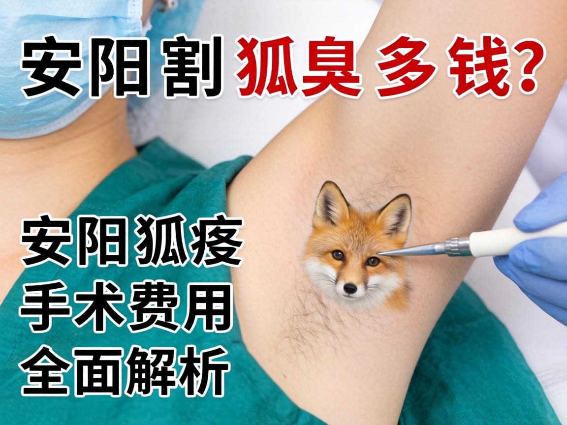 安阳割狐臭多钱？安阳狐臭手术费用全面解析