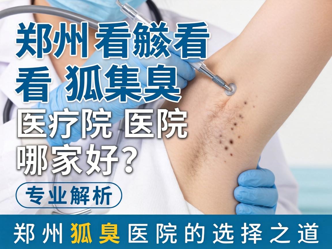 郑州看狐臭医院哪家好？专业解析郑州狐臭医院的选择之道