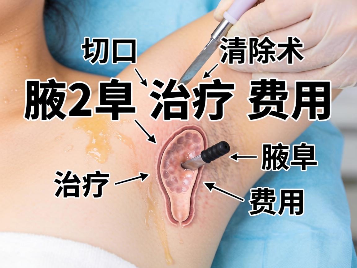 小切口汗腺清除术治疗腋臭费用 详解腋臭治疗费用
