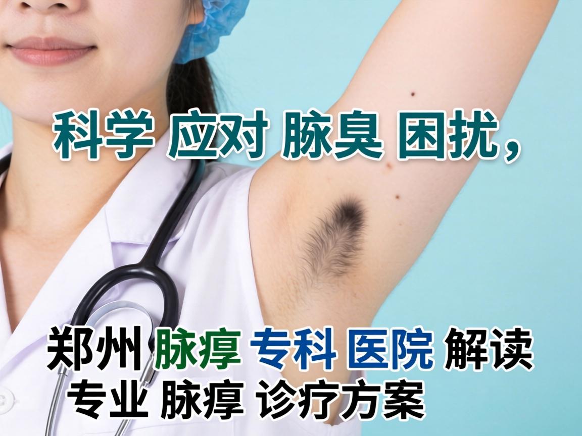 科学应对腋臭困扰，郑州腋臭专科医院解读专业腋臭诊疗方案
