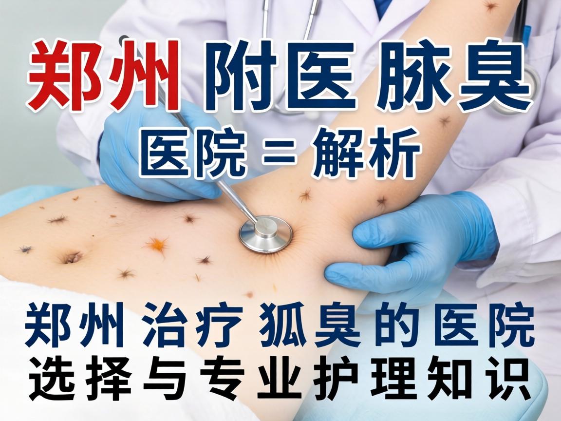 郑州附医腋臭医院解析，郑州治疗狐臭的医院选择与专业护理知识