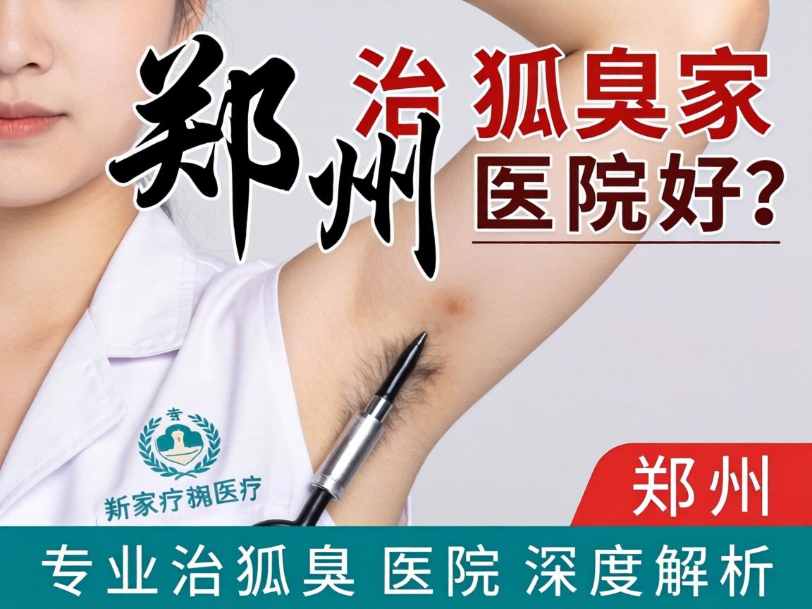 郑州治狐臭哪家医院好？郑州专业治狐臭医院深度解析