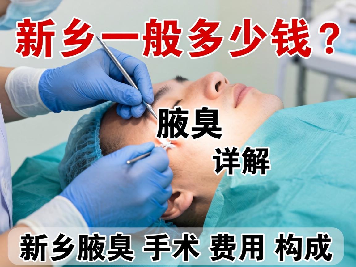 新乡腋臭手术一般多少钱?详解新乡腋臭手术费用构成 新乡腋臭手术一般多少钱?详解新乡腋臭手术费用构成
