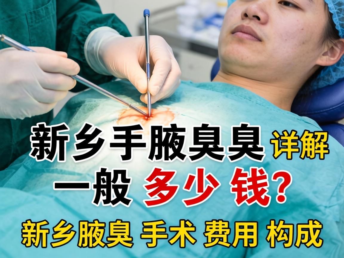新乡腋臭手术一般多少钱?详解新乡腋臭手术费用构成 新乡腋臭手术一般多少钱?详解新乡腋臭手术费用构成