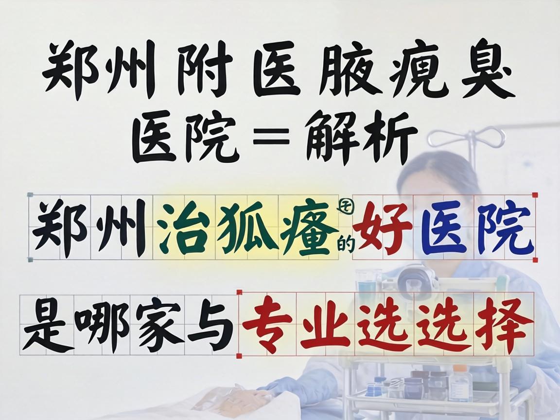 郑州附医腋臭医院解析,郑州治狐臭的好医院是哪家与专业选择 郑州附医腋臭医院解析,郑州治狐臭的好医院是哪家与专业选择