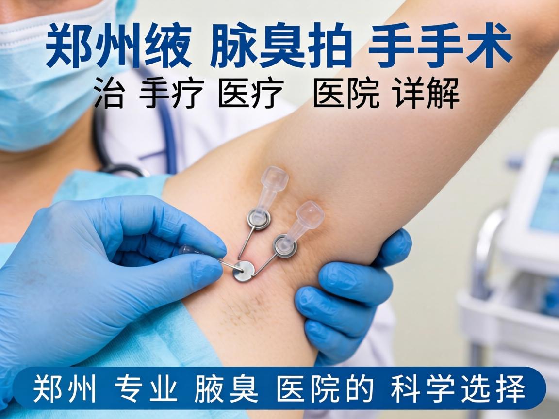 郑州腋臭手术治疗医院详解，郑州专业腋臭医院的科学选择