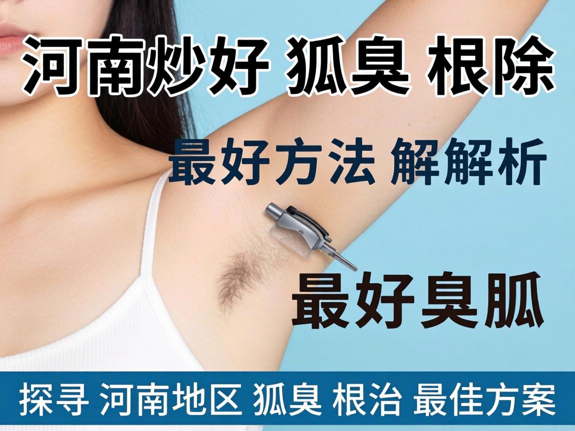 河南狐臭根除最好方法解析 探寻河南地区狐臭根治最佳方案