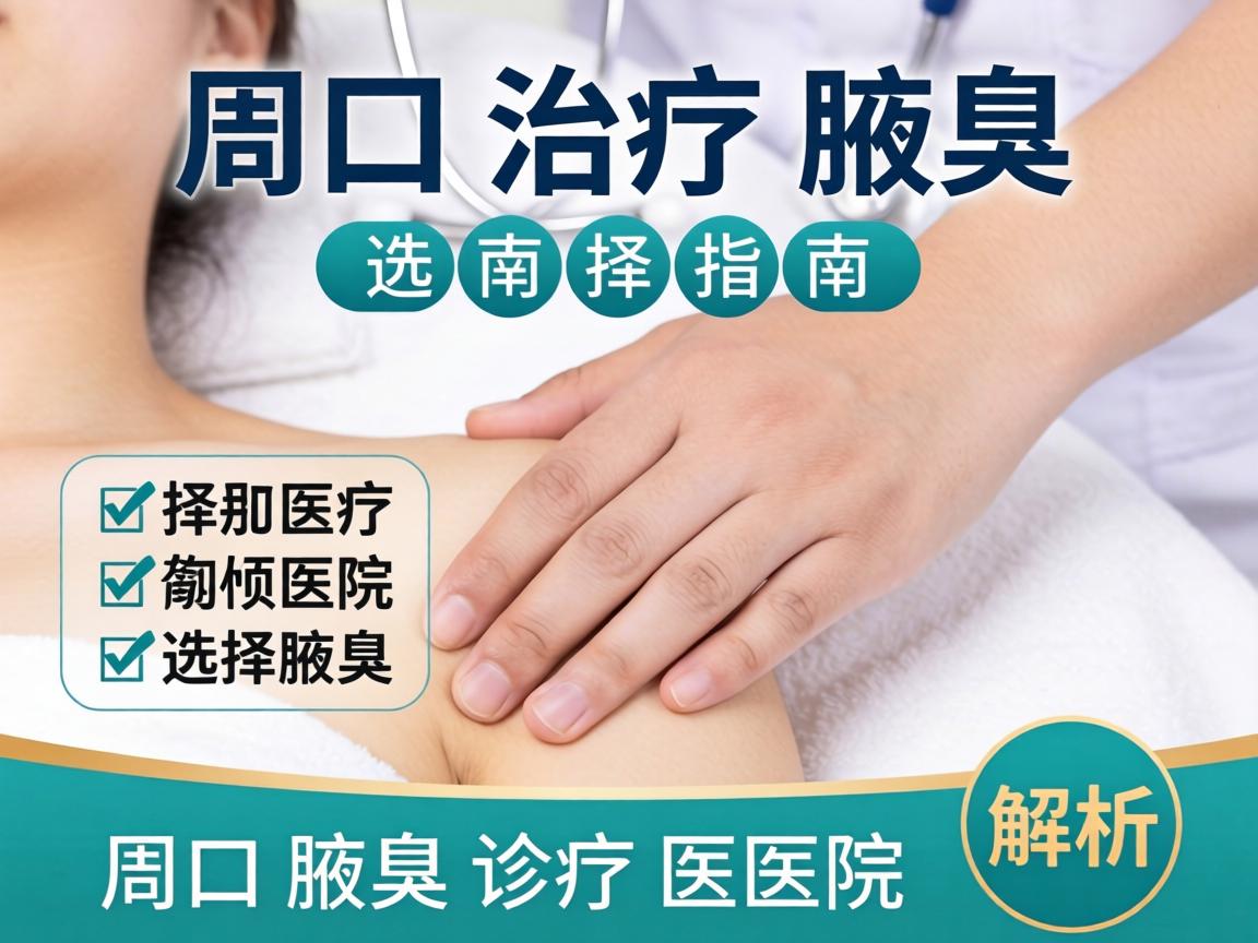 周口治疗腋臭医院选择指南,周口腋臭诊疗医院解析 周口治疗腋臭医院选择指南,周口腋臭诊疗医院解析