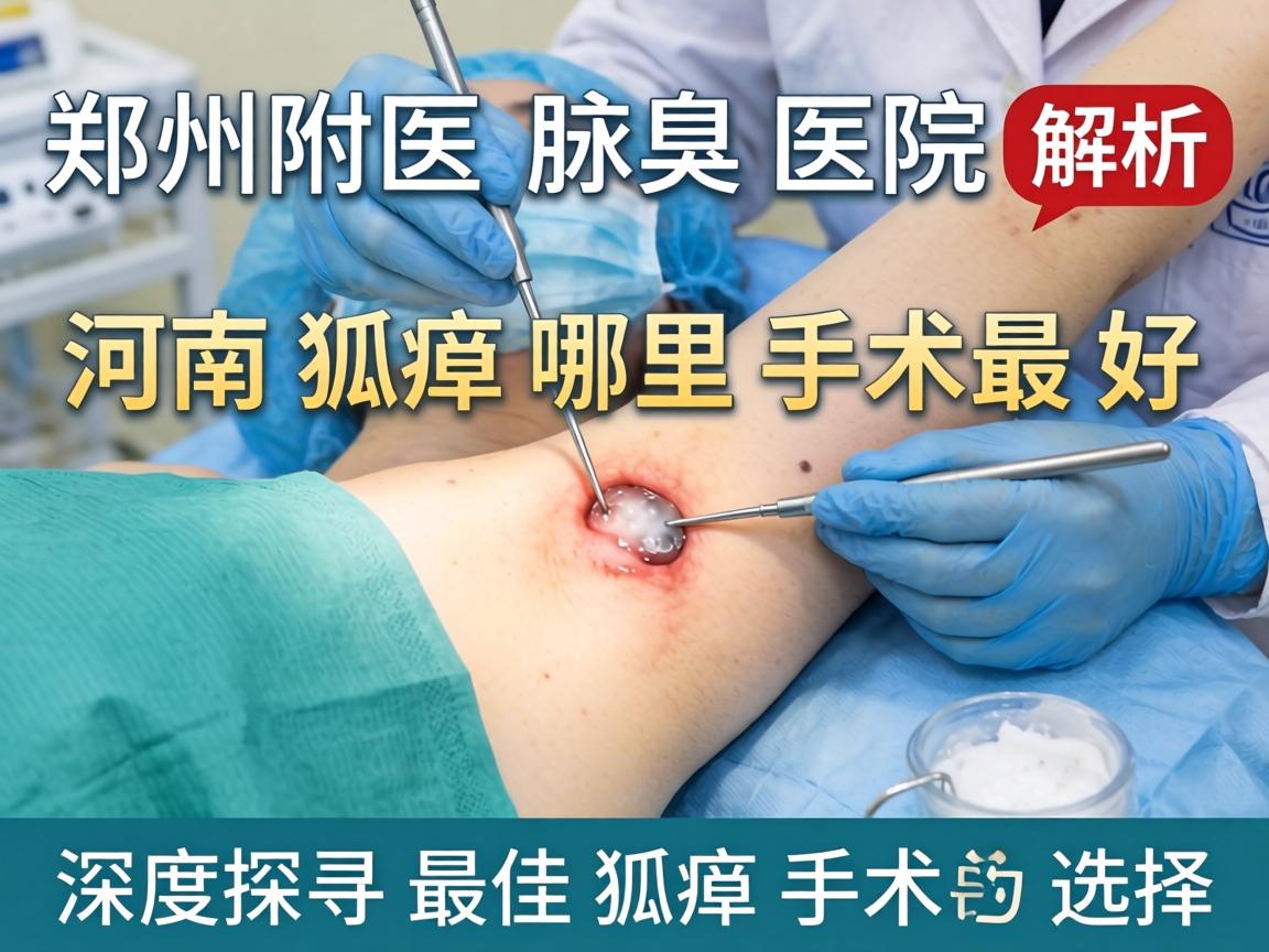 郑州附医腋臭医院解析，河南狐臭哪里手术最好，深度探寻最佳狐臭手术选择