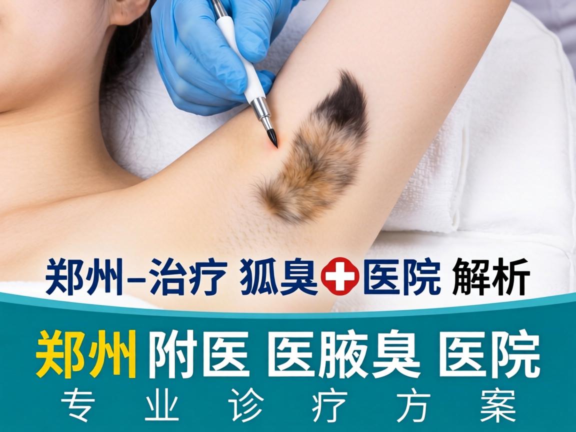 郑州治疗狐臭医院解析，郑州附医腋臭医院专业诊疗方案