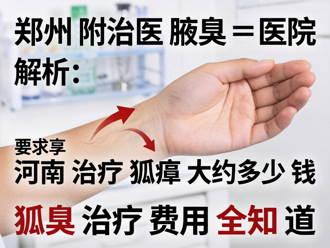 郑州附医腋臭医院解析,河南治疗狐臭大约多少钱,狐臭治疗费用全知道 郑州附医腋臭医院解析,河南治疗狐臭大约多少钱,狐臭治疗费用全知道