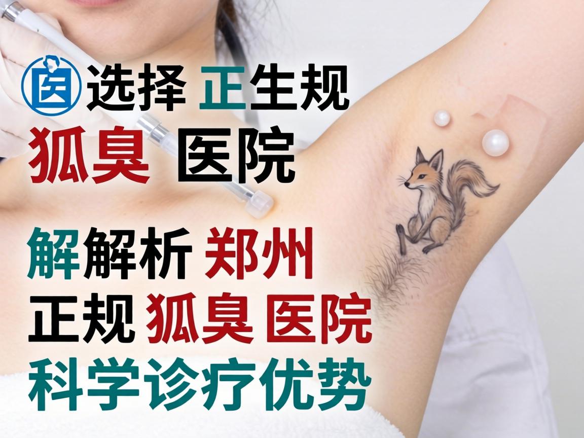 选择正规狐臭医院,解析郑州正规狐臭医院的科学诊疗优势 选择正规狐臭医院,解析郑州正规狐臭医院的科学诊疗优势